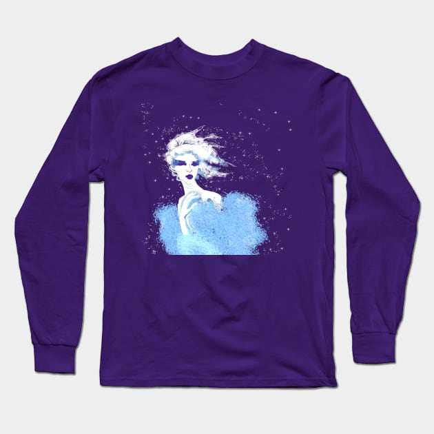 Snow Queen Long Sleeve T-Shirt by ThunderGor